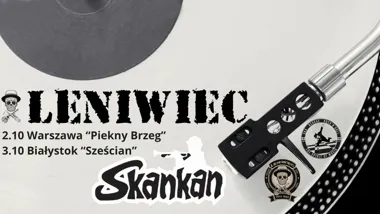 Leniwiec + Skankan koncert w Sześcianie